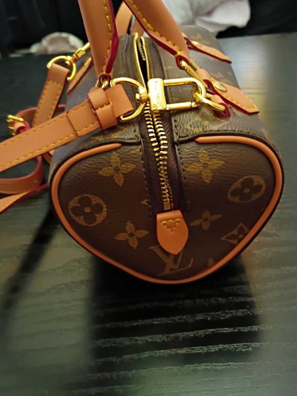 Brown Monogram Mini Barrel Bag - Brown